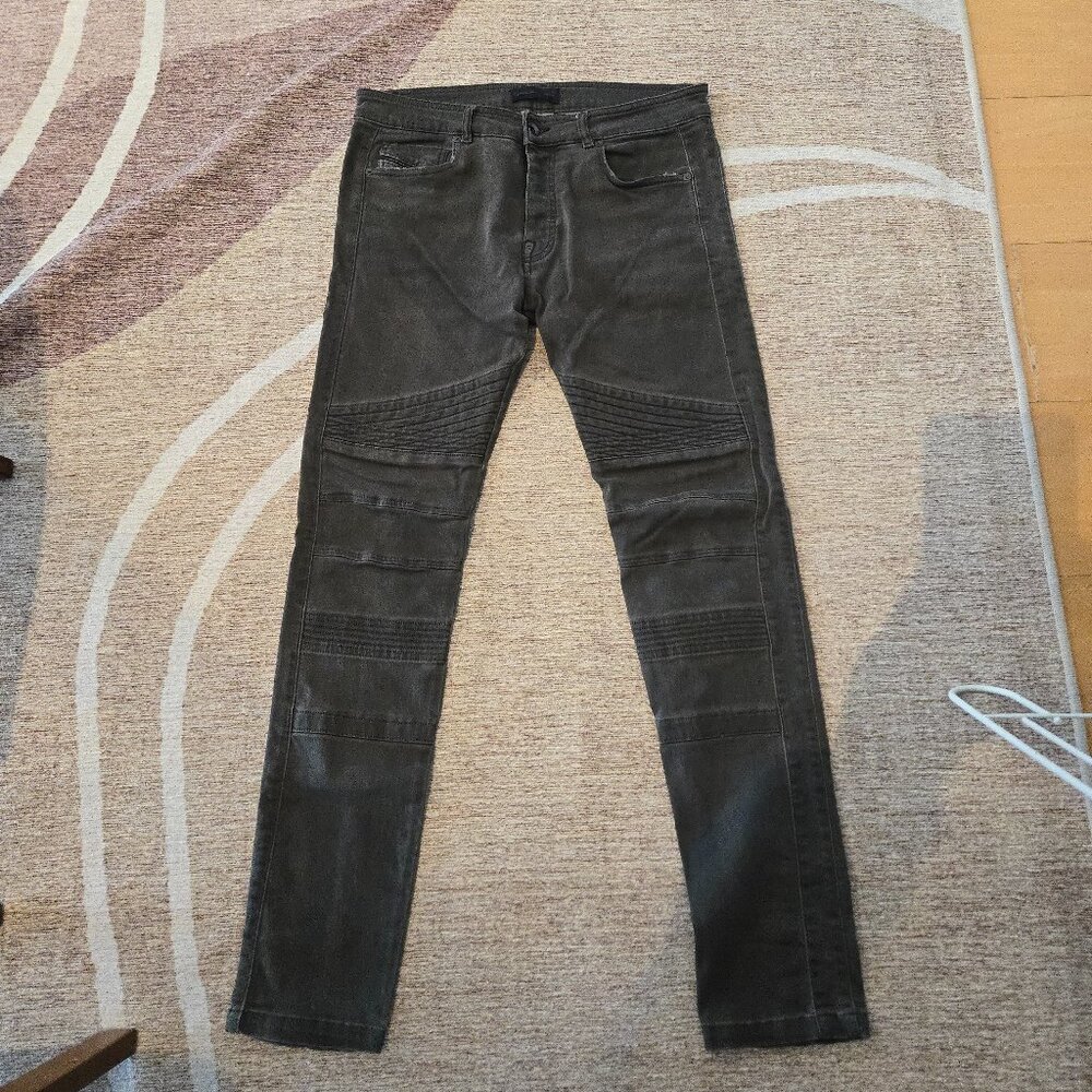 Diesel Black Gold Biker Grey Denim 32 Waist